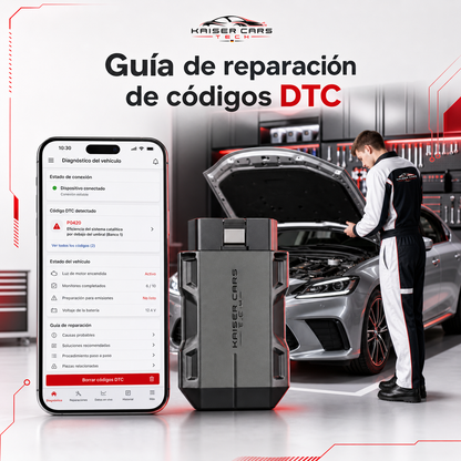 TopScan Lite — Escáner Profesional OBD2 para Coche | Diagnóstico Completo Bluetooth